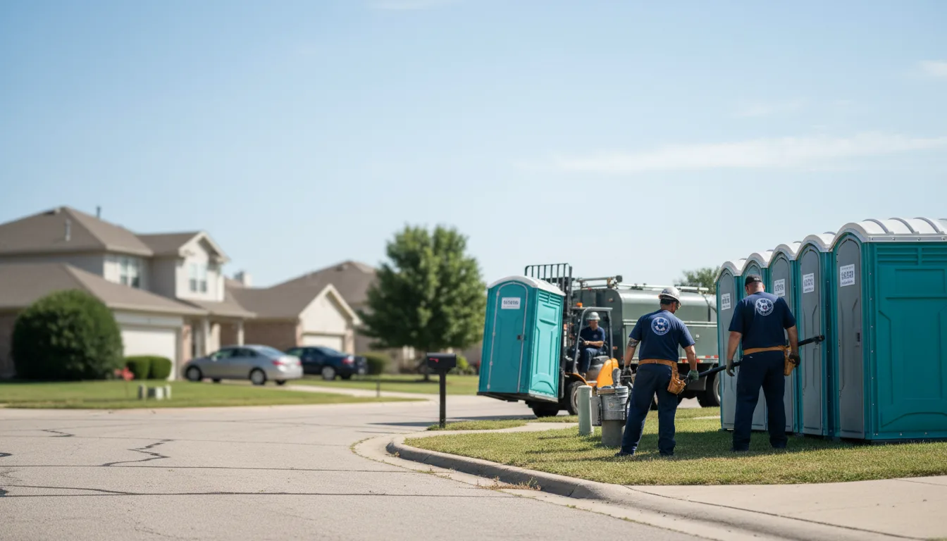 Porta Potty Rental in Saint Marys, KS near me